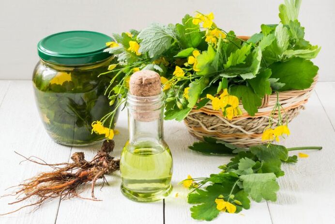 Celandine-based folk remedies for warts